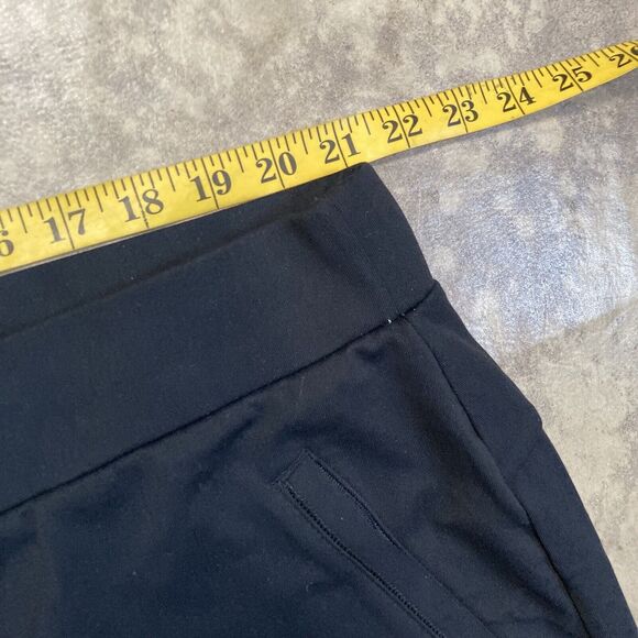 Athleta Skort Womens‎ 1X Black knit athletic mini Pockets Drawstrings - Picture 5 of 9